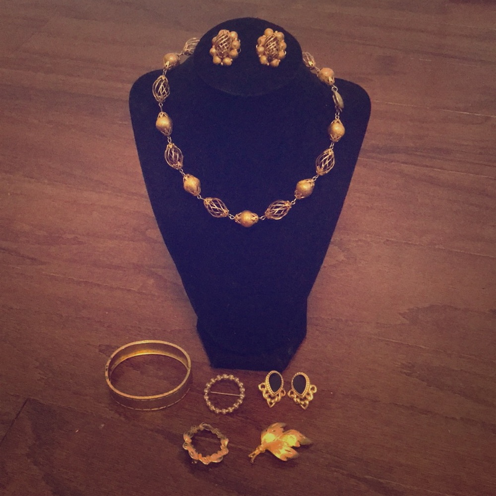 Vintage Gold Jewelry Lot #2